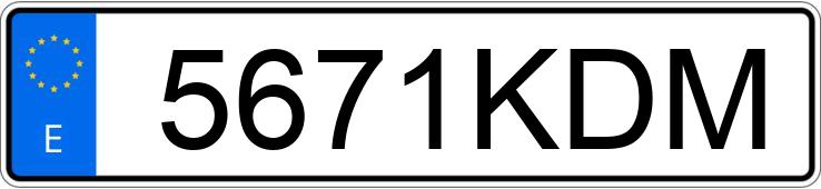 Numer rejestracyjny 5671KDM posiada RENAULT KANGOO Numer rejestracyjny 5671KDM posiada RENAULT KANGOO