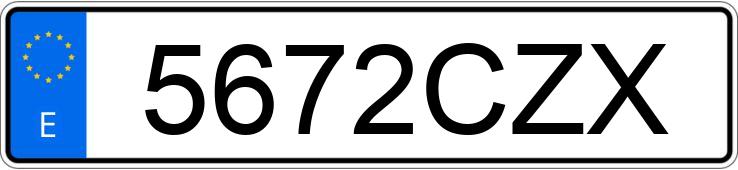 Numer rejestracyjny 5672CZX posiada VOLKSWAGEN BORA Numer rejestracyjny 5672CZX posiada VOLKSWAGEN BORA