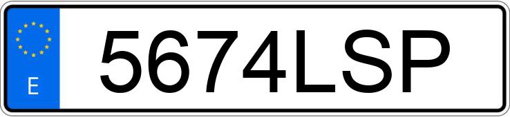 Numer rejestracyjny 5674LSP posiada NISSAN QASHQAI Numer rejestracyjny 5674LSP posiada NISSAN QASHQAI