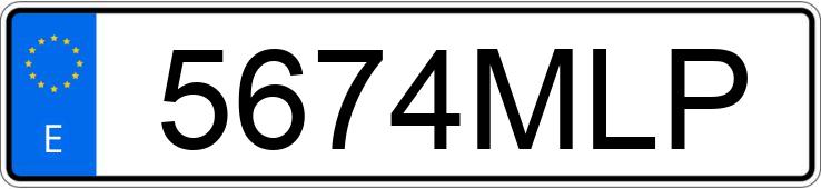 Numer rejestracyjny 5674MLP posiada APRILIA SR GT