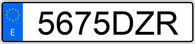 Numer rejestracyjny 5675DZR posiada APRILIA RS 125