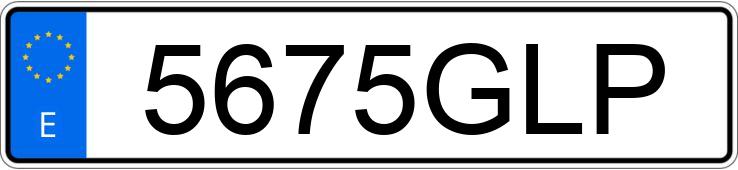 Numer rejestracyjny 5675GLP posiada BMW SERIE 3