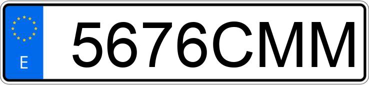 Numer rejestracyjny 5676CMM posiada SKODA FABIA Numer rejestracyjny 5676CMM posiada SKODA FABIA