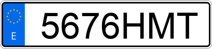 Numer rejestracyjny 5676HMT posiada SEAT IBIZA Numer rejestracyjny 5676HMT posiada SEAT IBIZA