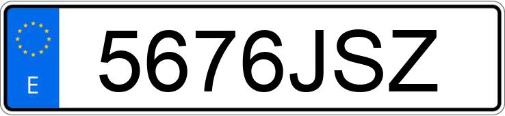 Numer rejestracyjny 5676JSZ posiada PEUGEOT 108