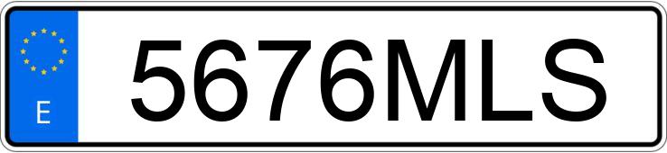 Numer rejestracyjny 5676MLS posiada LAND ROVER DISCOVERY SPORT