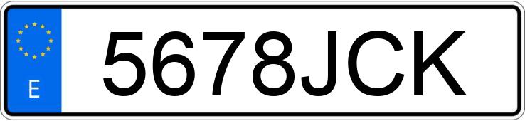 Numer rejestracyjny 5678JCK posiada PORSCHE CAYENNE Numer rejestracyjny 5678JCK posiada PORSCHE CAYENNE