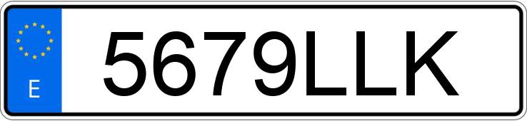 Numer rejestracyjny 5679LLK posiada MERCEDES G (463) 500 4X4-2
