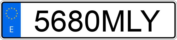 Numer rejestracyjny 5680MLY posiada CITROEN C3 AIRCROSS