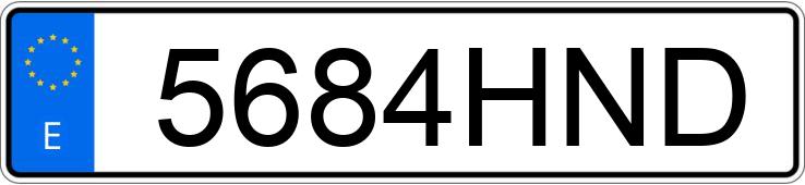 Numer rejestracyjny 5684HND posiada RENAULT MEGANE Numer rejestracyjny 5684HND posiada RENAULT MEGANE