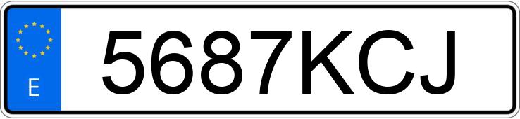 Numer rejestracyjny 5687KCJ posiada SKODA SPACEBACK Numer rejestracyjny 5687KCJ posiada SKODA SPACEBACK