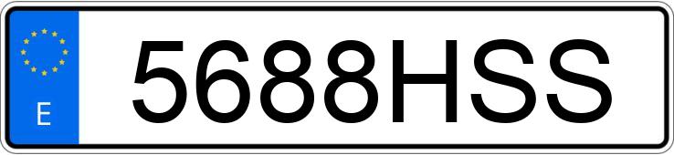 Numer rejestracyjny 5688HSS posiada OPEL MOKKA Numer rejestracyjny 5688HSS posiada OPEL MOKKA