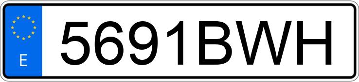 Numer rejestracyjny 5691BWH posiada SEAT IBIZA Numer rejestracyjny 5691BWH posiada SEAT IBIZA