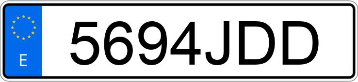 Numer rejestracyjny 5694JDD posiada FIAT 500 Numer rejestracyjny 5694JDD posiada FIAT 500