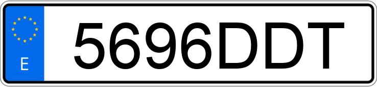 Numer rejestracyjny 5696DDT posiada MAZDA MAZDA2