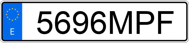 Numer rejestracyjny 5696MPF posiada CITROEN C4