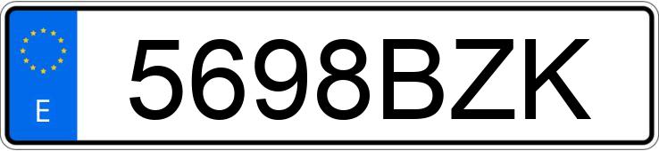 Numer rejestracyjny 5698BZK posiada JEEP GRAND CHEROKEE Numer rejestracyjny 5698BZK posiada JEEP GRAND CHEROKEE