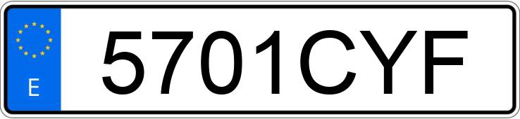 Numer rejestracyjny 5701CYF posiada CITROEN C3 Numer rejestracyjny 5701CYF posiada CITROEN C3