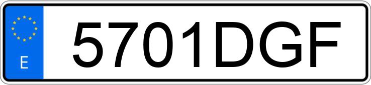 Numer rejestracyjny 5701DGF posiada FIAT STILO Numer rejestracyjny 5701DGF posiada FIAT STILO