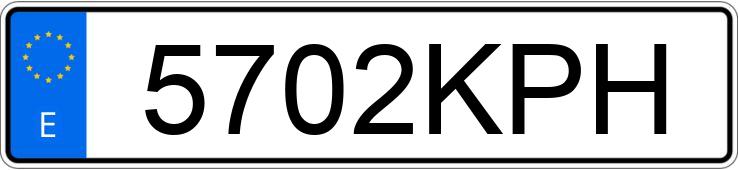 Numer rejestracyjny 5702KPH posiada VOLKSWAGEN NEW BEETLE Numer rejestracyjny 5702KPH posiada VOLKSWAGEN NEW BEETLE