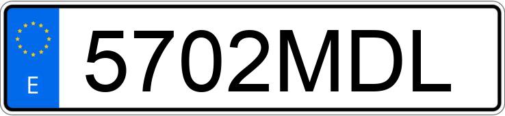 Numer rejestracyjny 5702MDL posiada TOYOTA RAV4 Numer rejestracyjny 5702MDL posiada TOYOTA RAV4