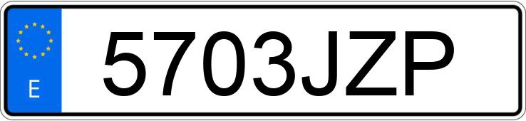 Numer rejestracyjny 5703JZP posiada PEUGEOT 2008 Numer rejestracyjny 5703JZP posiada PEUGEOT 2008