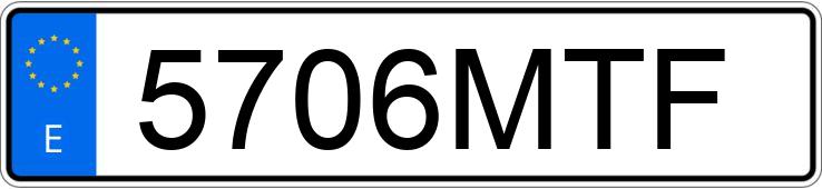 Numer rejestracyjny 5706MTF posiada FORD RANGER Numer rejestracyjny 5706MTF posiada FORD RANGER
