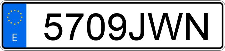 Numer rejestracyjny 5709JWN posiada PEUGEOT 308