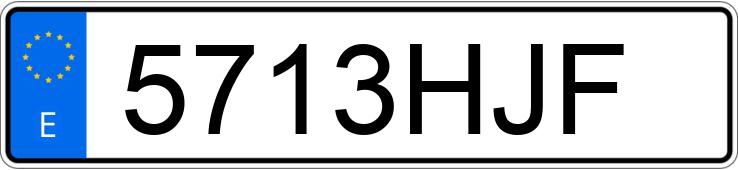 Numer rejestracyjny 5713HJF posiada TOYOTA RAV4 Numer rejestracyjny 5713HJF posiada TOYOTA RAV4