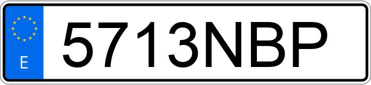 Numer rejestracyjny 5713NBP posiada SEAT IBIZA Numer rejestracyjny 5713NBP posiada SEAT IBIZA