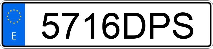 Numer rejestracyjny 5716DPS posiada VOLKSWAGEN NEW BEETLE Numer rejestracyjny 5716DPS posiada VOLKSWAGEN NEW BEETLE