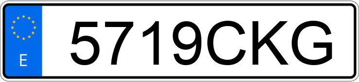 Numer rejestracyjny 5719CKG posiada SEAT LEON Numer rejestracyjny 5719CKG posiada SEAT LEON