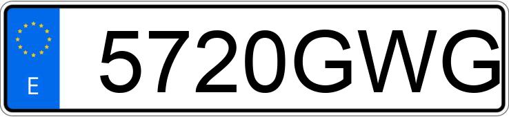 Numer rejestracyjny 5720GWG posiada CITROEN NEMO Numer rejestracyjny 5720GWG posiada CITROEN NEMO