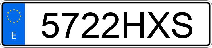 Numer rejestracyjny 5722HXS posiada RENAULT KANGOO Numer rejestracyjny 5722HXS posiada RENAULT KANGOO