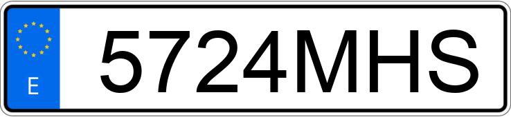 Numer rejestracyjny 5724MHS posiada PORSCHE 911 Numer rejestracyjny 5724MHS posiada PORSCHE 911