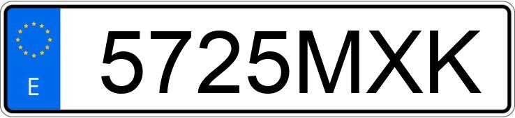 Numer rejestracyjny 5725MXK posiada JAGUAR F PACE Numer rejestracyjny 5725MXK posiada JAGUAR F PACE