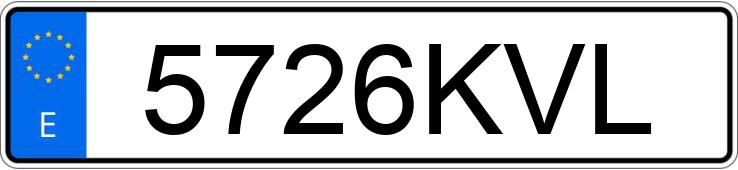 Numer rejestracyjny 5726KVL posiada LAND ROVER RANGE ROVER SPORT Numer rejestracyjny 5726KVL posiada LAND ROVER RANGE ROVER SPORT