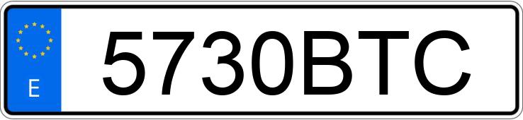 Numer rejestracyjny 5730BTC posiada BMW SERIE 3 Numer rejestracyjny 5730BTC posiada BMW SERIE 3