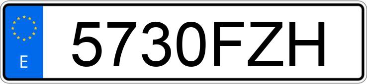 Numer rejestracyjny 5730FZH posiada CITROEN XSARA Numer rejestracyjny 5730FZH posiada CITROEN XSARA