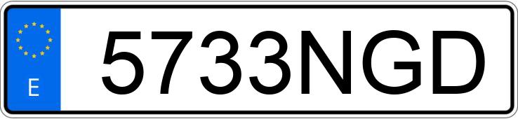 Numer rejestracyjny 5733NGD posiada MERCEDES GLA (247)