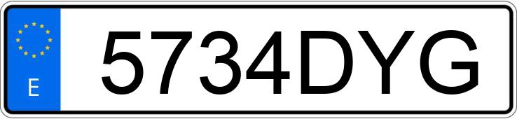 Numer rejestracyjny 5734DYG posiada RENAULT GRAND SCENIC Numer rejestracyjny 5734DYG posiada RENAULT GRAND SCENIC