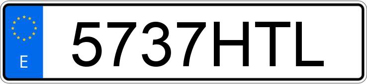 Numer rejestracyjny 5737HTL posiada NISSAN JUKE