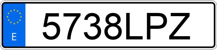 Numer rejestracyjny 5738LPZ posiada MERCEDES GLC (253) Numer rejestracyjny 5738LPZ posiada MERCEDES GLC (253)