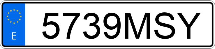 Numer rejestracyjny 5739MSY posiada HONDA CB 750 Numer rejestracyjny 5739MSY posiada HONDA CB 750