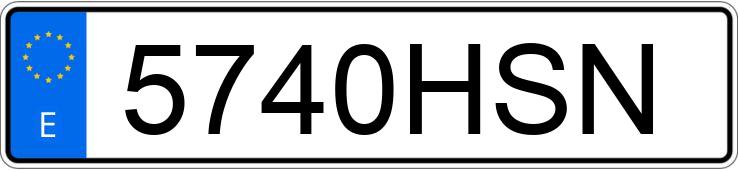 Numer rejestracyjny 5740HSN posiada AUDI A4 ALLROAD QUATTRO