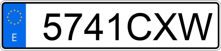 Numer rejestracyjny 5741CXW posiada KIA SHUMA II Numer rejestracyjny 5741CXW posiada KIA SHUMA II