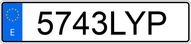 Numer rejestracyjny 5743LYP posiada DACIA LODGY STEPWAY