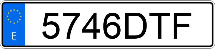 Numer rejestracyjny 5746DTF posiada FIAT SCUDO FGN 1.9D EL Numer rejestracyjny 5746DTF posiada FIAT SCUDO FGN 1.9D EL