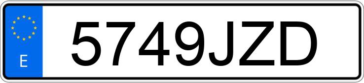 Numer rejestracyjny 5749JZD posiada CASTROSUA MAGNUS Numer rejestracyjny 5749JZD posiada CASTROSUA MAGNUS