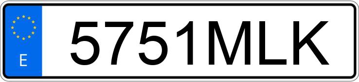 Numer rejestracyjny 5751MLK posiada MERCEDES CLA (118)